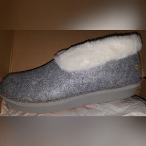 Clarks Cloudstepper Women's Step Flow Low Slipper Moccasins (Gray, Size 10)